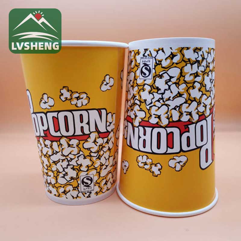 Biodegradable popcorn kağız çömçə